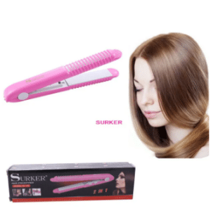 Fer plat en céramique SK-105, modèle professionnel Surker Mini 2 en 1